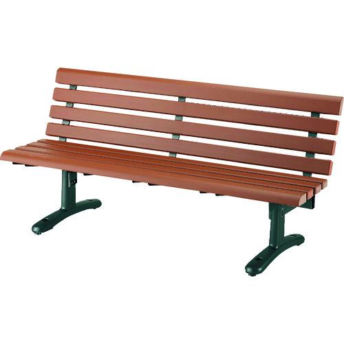■コンドル 屋内外用 ベンチ YB-89L-WN1800(背付)〔品番:YB89LWN〕【1663927:0】[送料別途見積り][法人・事業所限定][外直送][店頭受取不可]