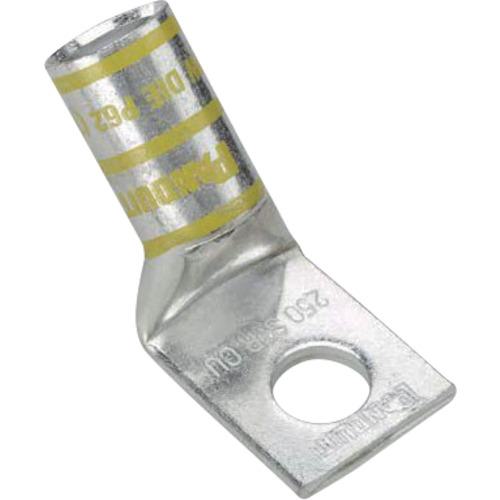 ■PANDUIT 銅製圧縮端子 1穴 電線サイズ AWG1/0 バレル角度 45度 取付穴サイズ 104mm LCA1/0-38H-X《2袋入》〔品番:LCA1038HX〕【1665122×2:0】[送料別途見積り][法人・事業所限定][掲外取寄][店頭受取不可]