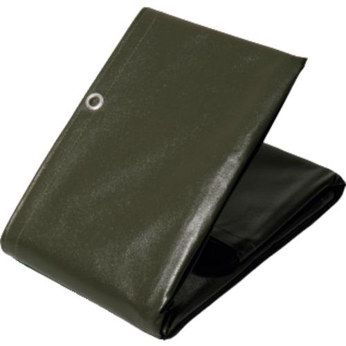 ■萩原 ターピー エステル帆布トラックシート 1号 ODグリーン〔品番:H1OD〕【1668647:0】[店頭受取不可]