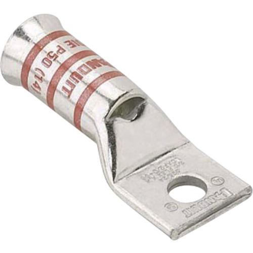 ■PANDUIT 銅製圧縮端子 1穴 漏斗状電線挿入口 電線サイズ AWG4 取付穴サイズ 86mm LCAF4-56-L〔品番:LCAF456L〕【1669831:0】[送料別途見積り][法人・事業所限定][掲外取寄][店頭受取不可]
