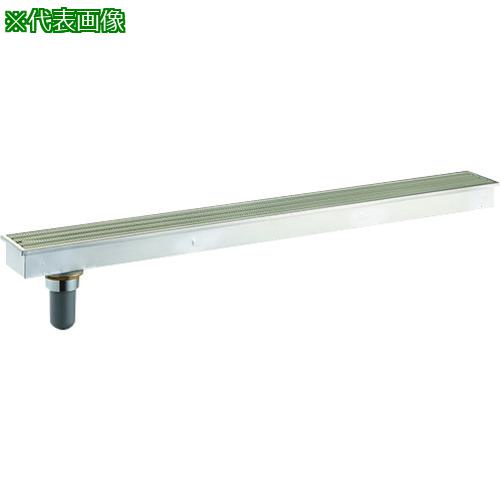 ■SANEI 浴室排水グレーチング〔品番:H9010D100X1200〕【1670678:0】[送料別途見積り][掲外取寄][店頭受取不可]