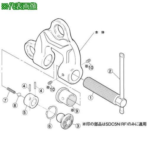 ■スーパー スクリユ-カムクランプ スリーブ〔品番:SDS5N〕【1674111:0】[送料別途見積り][掲外取寄][店頭受取不可]