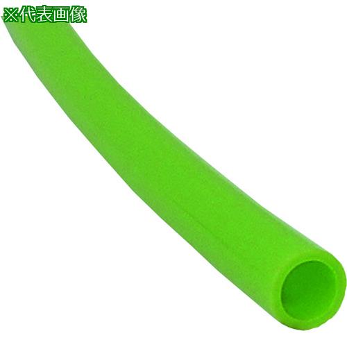 ■チヨダ メガタッチチューブライトグリーン 12mm/100m〔品番:MTP12LG100M〕【1676279:0】[送料別途見積り][掲外取寄][店頭受取不可]｜ホームセンターバロー　店