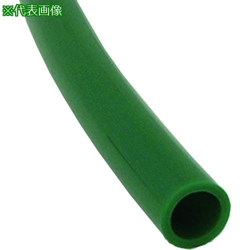 ■チヨダ メガタッチチューブ緑 12mm/100m〔品番:MTP12G100M〕【1676282:0】[送料別途見積り][掲外取寄][店頭受取不可]｜ホームセンターバロー　店
