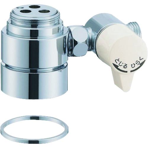 ■SANEI シングル混合栓用分岐アダプター〔品番:B982A〕【1678598:0】[送料別途見積り][掲外取寄][店頭受取不可]