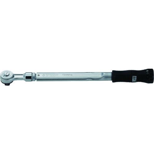 ■TOP ラチェット形グリップ付トルクレンチ 調整範囲20~100N・m〔品番:RH100NTG〕【1680256:0】[店頭受取不可]｜ホームセンターバロー　店