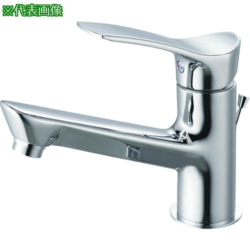 ■SANEI シングルワンホール洗面混合栓〔品番:K4712PJV13〕【1683346:0】[送料別途見積り][掲外取寄][店頭受取不可]｜ホームセンターバロー　店