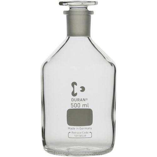 ■SIBATA 試薬びん DURAN 500mL 10入〔品番:0170305001A〕【1683534:0】[送料別途見積り][掲外取寄][店頭受取不可]