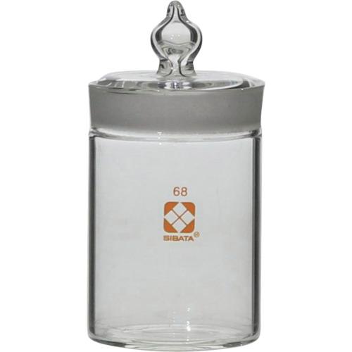 ■SIBATA 秤量びん 51mL (10個入)〔品番:0127604060A〕【1683554:0】[送料別途見積り][掲外取寄][店頭受取不可]