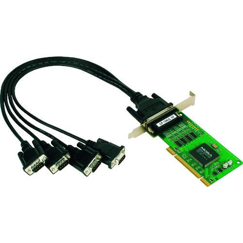 ■MOXA 4ポートRS-232C ユニバーサルPCIポート ワイド温度モデル〔品番:CP104ULT〕【1684955:0】[送料別途見積り][法人・事業所限定][掲外取寄][店頭受取不可]