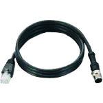 ■MOXA M12(4ピン)/RJ45 Cat5e UTPケーブル 1m〔品番:CBLM12DMM4PRJ45100IP67〕【1685239:0】[送料別途見積り][法人・事業所限定][掲外取寄][店頭受取不可]