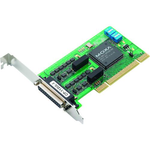 ■MOXA 2ポートRS-232C/422/485 ロープロファイル ユニバーサルPCIボード 光絶縁保護 DB9接続ケーブル付〔品番:CP112ULIDB9M〕【1685454:0】[送料別途見積り][法人・事業所限定][掲外取寄][店頭受取不可]