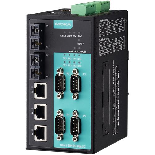 ■MOXA NPORT S8455I-SS-SC-T〔品番:NPORTS8455ISSSCT〕【1685464:0】[送料別途見積り][法人・事業所限定][掲外取寄][店頭受取不可]｜ホームセンターバロー　店