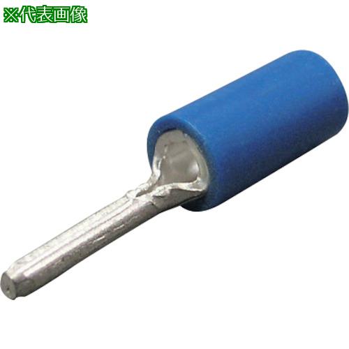 ■ニチフ 絶縁被覆付圧着端子(TC形) 棒形 絶縁筒部ストレートタイプ(100PCS)《10Pk入》〔品番:TGVTC211CLR〕【1686318×10:0】[送料別途見積り][掲外取寄][店頭受取不可]