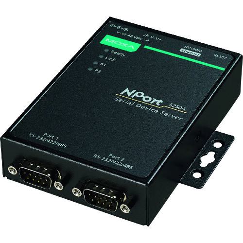 ■MOXA NPORT 5250A/JP〔品番:NPORT5250AJP〕【1688059:0】[送料別途見積り][法人・事業所限定][店頭受取不可]