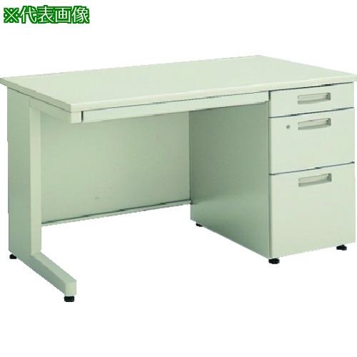 ■KOKUYO デスクシステム BS+ 片袖デスク W1400 D700 H700〔品番:SDBSN147LC3F11N3〕【1717309:0】[送料別途見積り][法人・事業所限定][直送][店頭受取不可]｜ホームセンターバロー　店