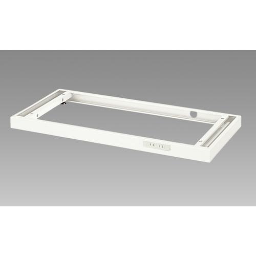 ■NAIKI 収納庫 CW型 ベース(コンセント付)〔品番:CW900BCW〕【1746541:0】[送料別途見積り][法人・事業所限定][外直送][店頭受取不可]