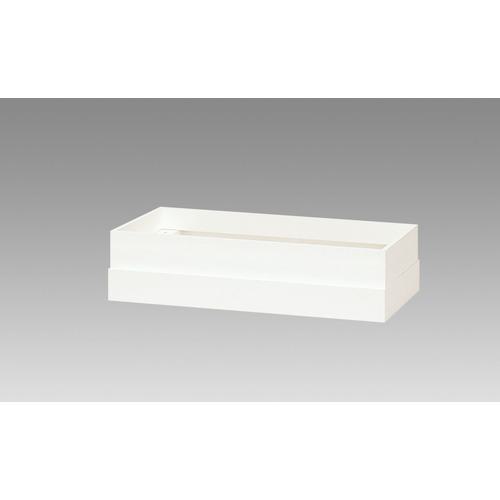 ■NAIKI 収納庫 CW型 上部カバー H:100~170mm用〔品番:CW0901JW〕【1759107:0】[送料別途見積り][法人・事業所限定][外直送][店頭受取不可]