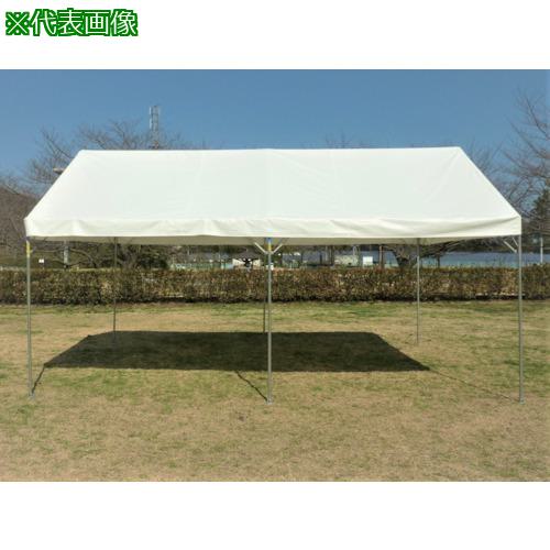■KOK 集会用テント らくらくテント W7.07XD3.55XH3.07 天幕色 黄〔品番:RT2X4Y〕【1760427:0】[送料別途見積り][法人・事業所限定][直送][店頭受取不可] 108,680円