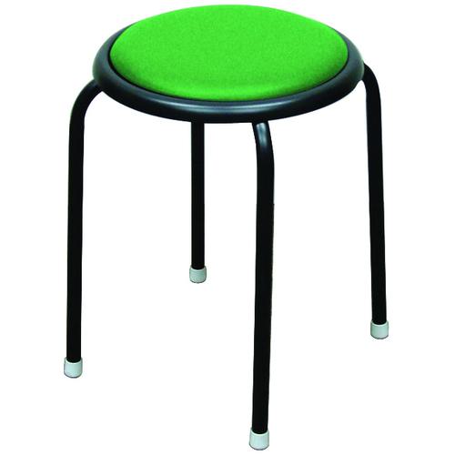 ■セイコー サークルチェア グリーン《10脚入》〔品番:C1105〕【1764543×10:0】[送料別途見積り][法人・事業所限定][外直送][店頭受取不可]