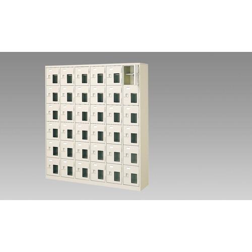 ■NAIKI シューズボックス(36人用)〔品番:SB66GNMSH〕【1766474:0】[送料別途見積り][法人・事業所限定][外直送][店頭受取不可]｜ホームセンターバロー　店