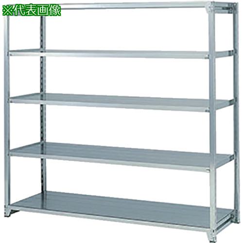 ■NAIKI 軽中量ステンレスラック W1886×D622×H1800〔品番:RFM3S6625〕【1767026:0】[送料別途見積り][法人・事業所限定][外直送][店頭受取不可]