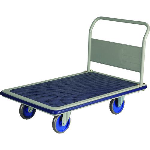 ■金沢 特大型スチール台車 ハンドル固定式 低床型〔品番:NHT502E〕【1770216:0】[法人・事業所限定][直送元][店頭受取不可]｜ホームセンターバロー　店