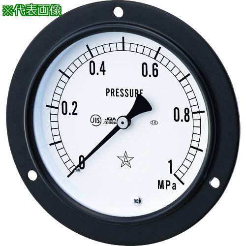 ■右下 一般圧力計〔品番:G3322116MPA〕【1772107:0】[送料別途見積り][掲外取寄][店頭受取不可]