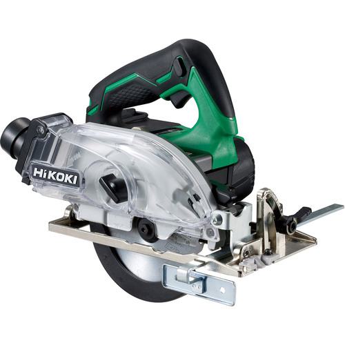 ■HiKOKI 14.4V コードレス集じん丸ノコ 本体のみ〔品番:C14DYBLNN〕【1772637:0】[送料別途見積り][掲外取寄][店頭受取不可]