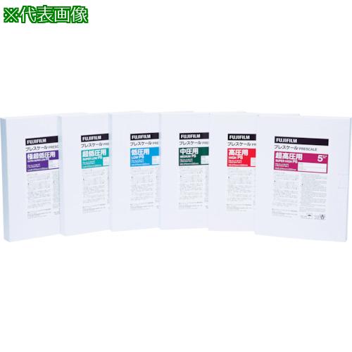 ■富士フイルム 圧力測定用シート プレシート超低圧用ツーシート (5枚入)〔品番:LLWPS〕【1805233:0】[店頭受取不可]