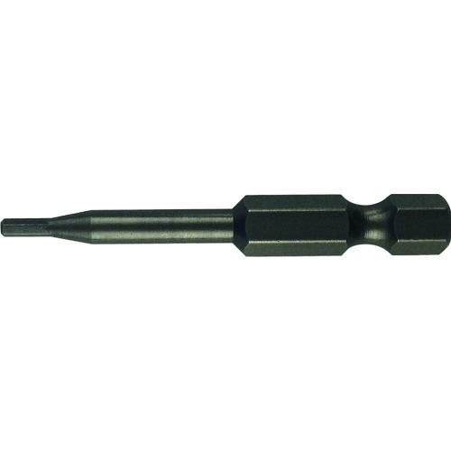 ■近江 六角6.35 溝9差込 ヘキサゴンビット H1.5 全長50 段付φ3x26《10本入》〔品番:V17XH1.5503〕【1805282×10:0】[送料別途見積り][掲外取寄][店頭受取不可]