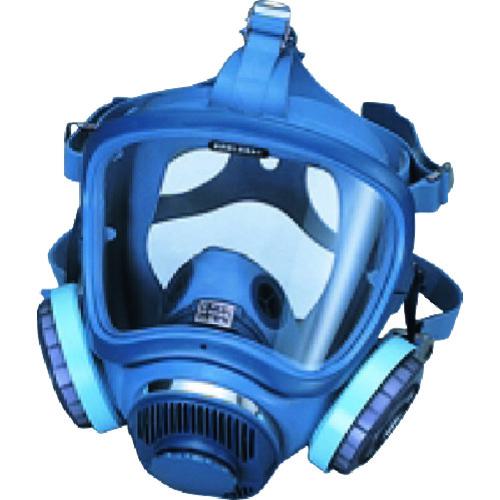 ■つくし 【理研オプテック製品】全面形防じんマスク(石綿作業レベル1~3用)〔品番:3333〕【1852638:0】[送料別途見積り][掲外取寄][店頭受取不可]