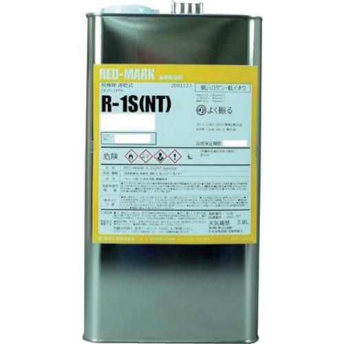 ■EISHIN RED-MARK 現像剤 R-1S(NT) 3.8L〔品番:2001023〕【1890498:0】[送料別途見積り][法人・事業所限定][外直送][店頭受取不可]