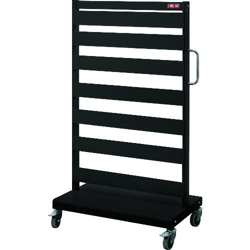 ■SHUTER スタッキングコンテナ用 片面カート〔品番:MSHKBK〕【1949031:0】[直送DS][店頭受取不可]