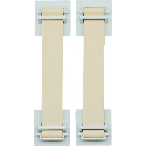 ■KING JIM 防災用品 地震対策ゴムストッパ- 白 対象物重量 300kg 耐震度震度6相当〔品番:GS300W〕【1949311:0】[店頭受取不可]