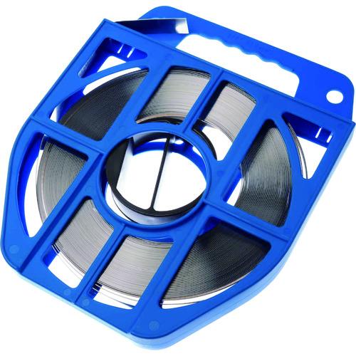 ■PANDUIT MS(バックルロック式)長尺ステンレススチールバンド SUS316 幅19.1mm 長さ30.5m MSW75T30-CR6〔品番:MSW75T30CR6〕【1949993:0】[店頭受取不可]｜ホームセンターバロー　店