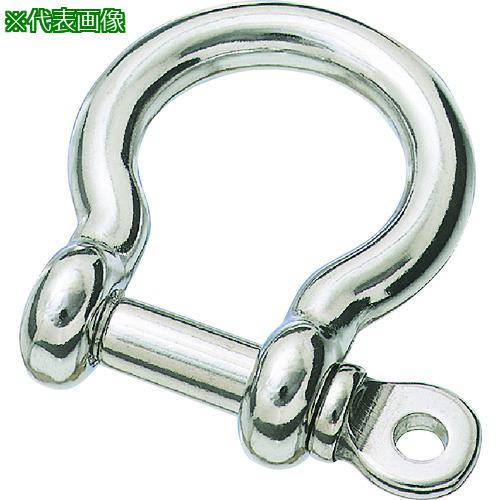 ■水本 ステンレス オタフクシャックル(アンカーシャックル) 呼び16mm〔品番:A266〕【1950082:0】[送料別途見積り][掲外取寄][店頭受取不可]