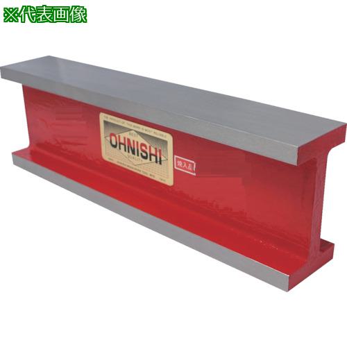 ■OSS 工形ストレートエッジ OS-132 500 A級焼入〔品番:132500AH〕【1951067:0】[送料別途見積り][法人・事業所限定][直送][店頭受取不可]
