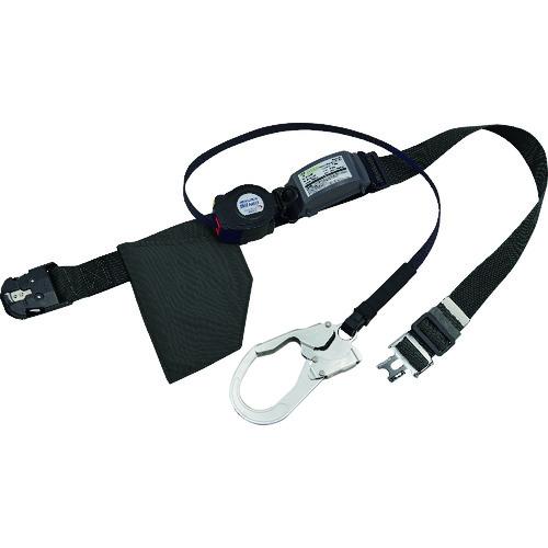 ■タイタン REELOCK S2NEOライト ロック装置付巻取器式胴ベルト ブラック ワンタッチバックル〔品番:OTSLN505BL〕【1952158:0】[店頭受取不可]