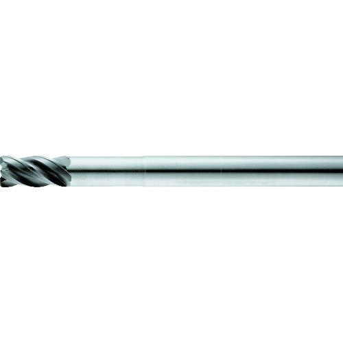 ■京セラ 4枚刃 不等すくい角ロングリーチラジアスエンドミル ミリ仕様 Z1MPLC(TXコーティング) 刃径10mm 刃長12mm 全長100mm シャンク径10mm〔品番:46824〕【1952767:0】[送料別途見積り][店頭受取不可]