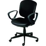 ■PLUS 657732)事務イス プリセア KB-K66NL BK〔品番:KBK66NLBK〕【1957119:0】[送料別途見積り][法人・事業所限定][外直送][店頭受取不可]