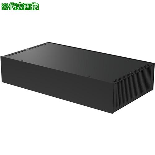 ■タカチ 縦型ヒートシンク式アルミサッシケース ブラック〔品番:HY884323BB〕【1957559:0】[法人・事業所限定][外直送元][店頭受取不可]｜ホームセンターバロー　店