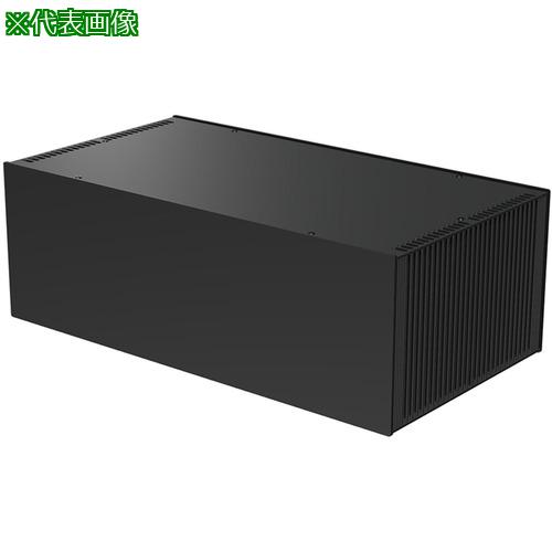 ■タカチ 縦型ヒートシンク式アルミサッシケース ブラック〔品番:HY1494323BB〕【1959117:0】[法人・事業所限定][外直送元][店頭受取不可]｜ホームセンターバロー　店