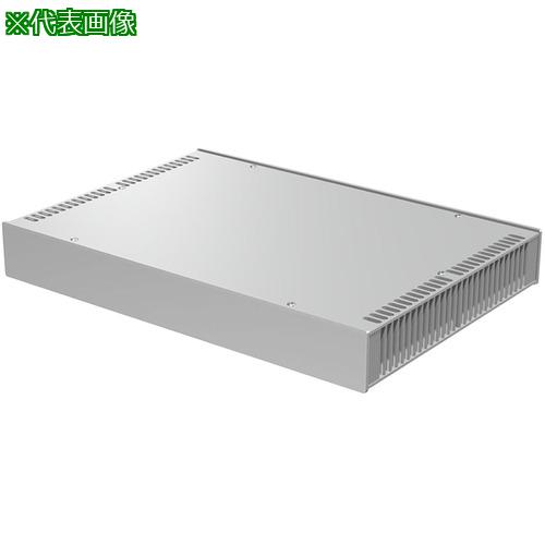 ■タカチ 縦型ヒートシンク式アルミサッシケース シルバー〔品番:HY443323SS〕【1960708:0】[法人・事業所限定][外直送元][店頭受取不可]