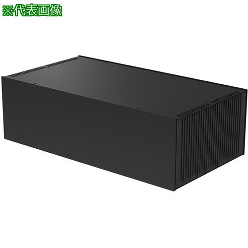 ■タカチ 縦型ヒートシンク式アルミサッシケース ブラック〔品番:HY1334323BB〕【1960721:0】[法人・事業所限定][外直送元][店頭受取不可]｜ホームセンターバロー　店