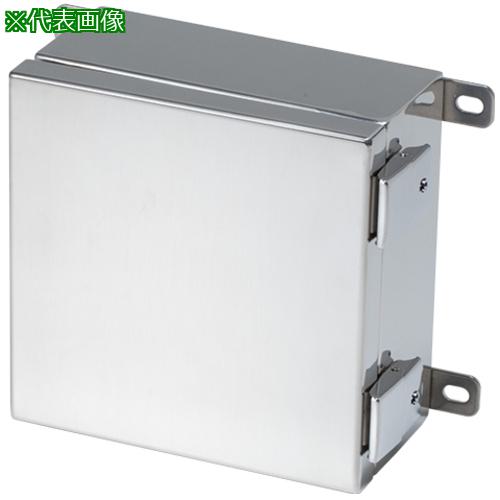 ■タカチ 外部取付足付開閉式防水・防塵ステンレスボックス〔品番:SLM151508〕【1961059:0】[法人・事業所限定][外直送元][店頭受取不可]