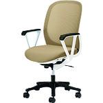 ■PLUS 657419)事務イス Fita KB-FT50ML-SBE 〔品番:KBFT50MLSBE〕【1961818:0】[送料別途見積り][法人・事業所限定][外直送][店頭受取不可]