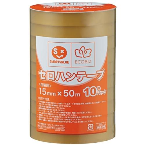■JTX 838686)セロハンテープ 15mm×50m 200巻B641J200〔品番:B641J200〕【1964687:0】[送料別途見積り][掲外取寄][店頭受取不可]