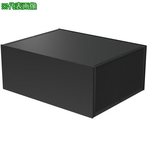 ■タカチ 縦型ヒートシンク式アルミサッシケース ブラック〔品番:HY1774333BB〕【1965326:0】[法人・事業所限定][外直送元][店頭受取不可]｜ホームセンターバロー　店