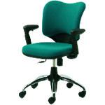 ■プラス 610906)事務イス プロップ KD-A94SEL-U SG 〔品番:KDA94SELUSG〕【1966639:0】[送料別途見積り][法人・事業所限定][外直送][店頭受取不可]